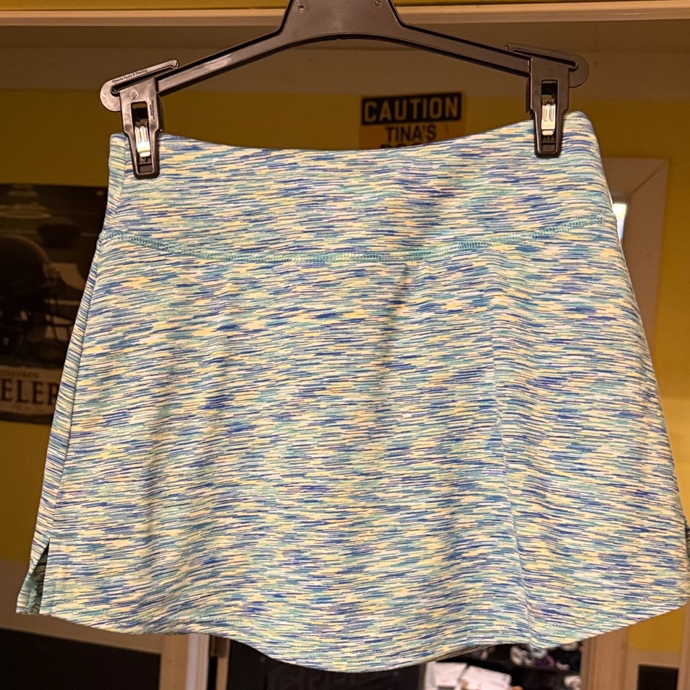 DSG Blue and Green Women's Mini Skort